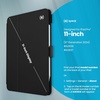 image:imageSpeck iPad Pro 4th Generation Case  Hard Back Case for Apple iPad Pro 11inch 2022  Slim Multi Range Stand Apple Pencil Holder Drop Protection Camera Shield  Balance Folio Almond MilkMochaBlackBlackWhite