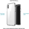 image:imageSpeck iPhone XR Case  Drop Protection AntiYellowing amp AntiFade with Dual Layer Protetective Slim Clear Case  Transparent Design with Bumper Covers  Crystal Clear iPhone XR Case  GemShelliPhone XS  iPhone X Pack of 3