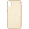 image:imageSpeck iPhone XS Presidio Clear  Glitter Case ScratchResistant IMPACTIUM 8Foot Drop Protected iPhone Case that Resists UV Yellowing Gold GlitterBella PinkClear With Gold GlitterClear