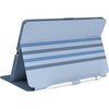 image:imageSpeck Balance Folio Case for iPad 102 Inch 20192021  Drop amp Camera Protection Slim Multi Range Stand Apple Pencil Holder  Arcadia NavyMoody GreyWaterfall StripesSail Blue