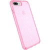 image:imageSpeck Products Presidio Clear Case for iPhone 8 Plus Also fits 7S7 Plus and 6S6 Plus ClearClearBella Pink With Gold GlitterBella Pink