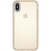 image:imageSpeck iPhone XS Presidio Clear  Glitter Case ScratchResistant IMPACTIUM 8Foot Drop Protected iPhone Case that Resists UV Yellowing Gold GlitterBella PinkClear With Gold GlitterClear