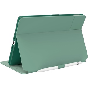 image:imageSpeck Balance Folio Case for iPad 102 Inch 20192021  Drop amp Camera Protection Slim Multi Range Stand Apple Pencil Holder  Arcadia NavyMoody GreyFluorite GreenEggshell Green