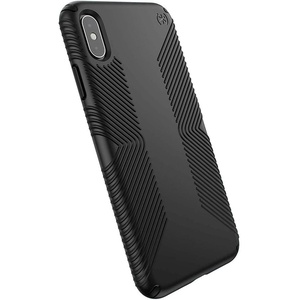 image:imageSpeck Presidio Grip iPhone XS Max Case  Slim Fit Silicone BlackBlackBlackBlack