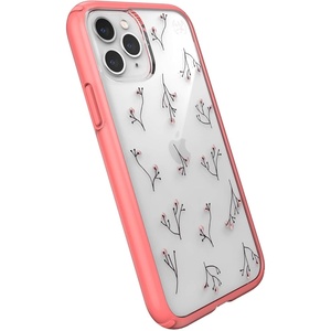 image:imageSpeck Presidio Pro Slim Fit Case for iPhone 11 Pro  Filigree GreySlate GreyClearPlum BlossomParrot Pink