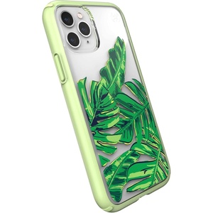 image:imageSpeck Presidio Pro Slim Fit Case for iPhone 11 Pro  Filigree GreySlate GreyClearTropicalPalest Green