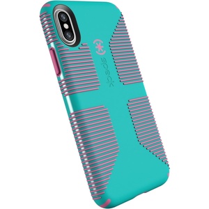 image:imageSpeck Products CandyShell Grip Cell Phone Case for iPhone XSiPhone X  Caribbean BlueBubblegum Pink