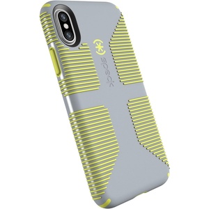 image:imageSpeck Products CandyShell Grip Cell Phone Case for iPhone XSiPhone X  Nickel GreyAntifreeze Yellow