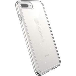 image:imageSpeck Products GemShell Cell Phone Case for iPhone 8 Plus7 Plus6S Plus  Clear with Gold GlitterClear