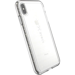 image:imageSpeck Products GemShell iPhone XS Max Case ClearClearClear with Gold GlitterClear
