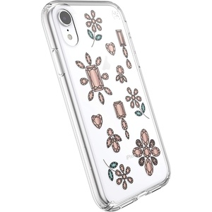 image:imageSpeck Products Presidio Clear  Print iPhone XR Case DancingDiamonds Peach GoldClearDancingDiamonds Peach GoldClear