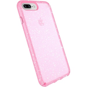 image:imageSpeck Products Presidio Clear Case for iPhone 8 Plus Also fits 7S7 Plus and 6S6 Plus ClearClearBella Pink With Gold GlitterBella Pink