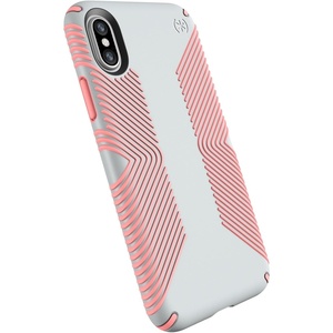 image:imageSpeck Products Presidio Clear Case for iPhone 8 Plus Also fits 7S7 Plus and 6S6 Plus ClearClearDove GreyTart Pink