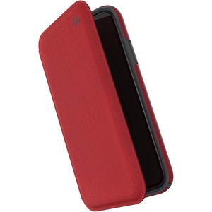 image:imageSpeck Products Presidio Folio iPhone XR Case Heathered Veronica PurpleVeronica PurpleVintage PurpleHeathered Heartrate RedHeartrate RedGraphite Grey