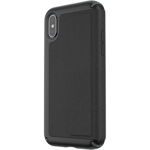 image:imageSpeck Products Presidio Folio iPhone XsiPhone X Case Heathered BlackBlackSlate Grey