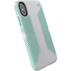 image:imageSpeck Products Presidio Grip iPhone XsiPhone X Case Dolphin GreyAloe Green 1171246249Dolphin GreyAloe Green
