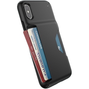 image:imageSpeck Products Presidio PerfectClear Glitter Case Compatible with iPhone XsiPhone X Clear with Gold GlitterClear 1362705636BlackBlack