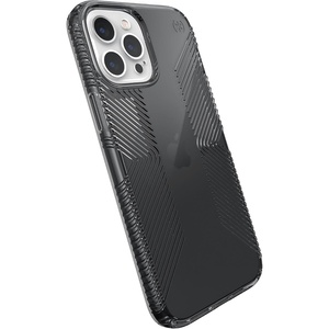 image:imageSpeck Products Presidio PerfectClear Ombre iPhone 12 Pro Max Case ClearAtmosphere FadeObsidianObsidian Grip