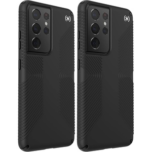 image:imageSpeck Products Presidio2 Grip Samsung Galaxy S21 Ultra 5G Case BlackBlackWhite68 inches Pack of 2