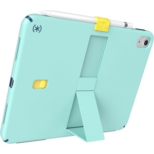 image:imageSpeck iPad 109 Inch Tablet Case and Stand  Scratch Resistant Drop Protection amp Quick Release Kickstand  for iPad 10th Gen 2022  StandyShell Glass TealDeep Sea BlueDaisy YellowGlass TealDeep Sea BlueDaisy Yellow