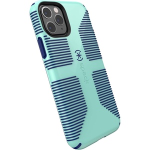 image:imageSpeck iPhone 11 Pro Case  Drop Protection Extra Grip Made of Rubber with Dual Layer Protection amp Durability  Wisteria Purple Mykonos Blue CandyShell Grip Wisteria PurpleMykonos BlueCool BlueCadet Blue