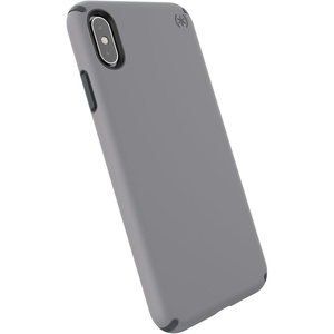 image:imageSpeck iPhone Xs Max Case Presidio PRO WhiteBlackFiligree GreySlate Grey
