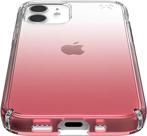 image:imageSpeck Products Presidio PerfectClear Ombre iPhone 12 Mini CasePolycarbonateWireless Charging Compatible ClearVintage Rose