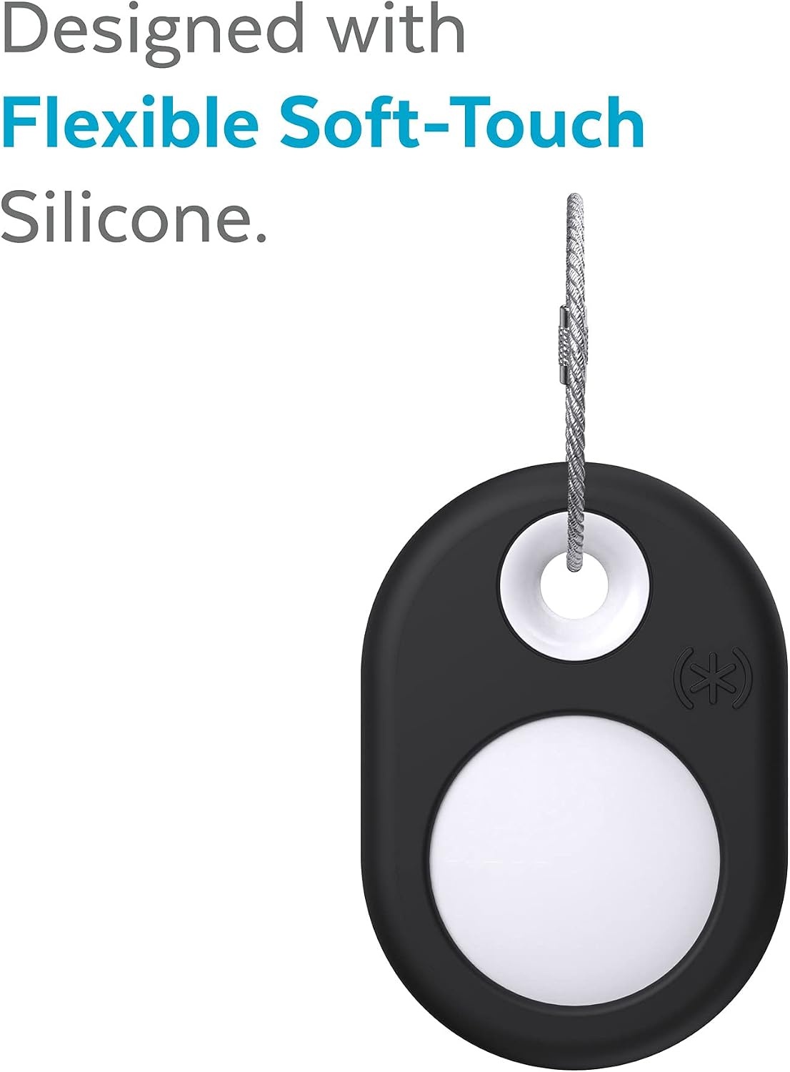 image:imageSpeck Products Presidio SiliRing AirTag Holder Coastal BlueWhiteblack