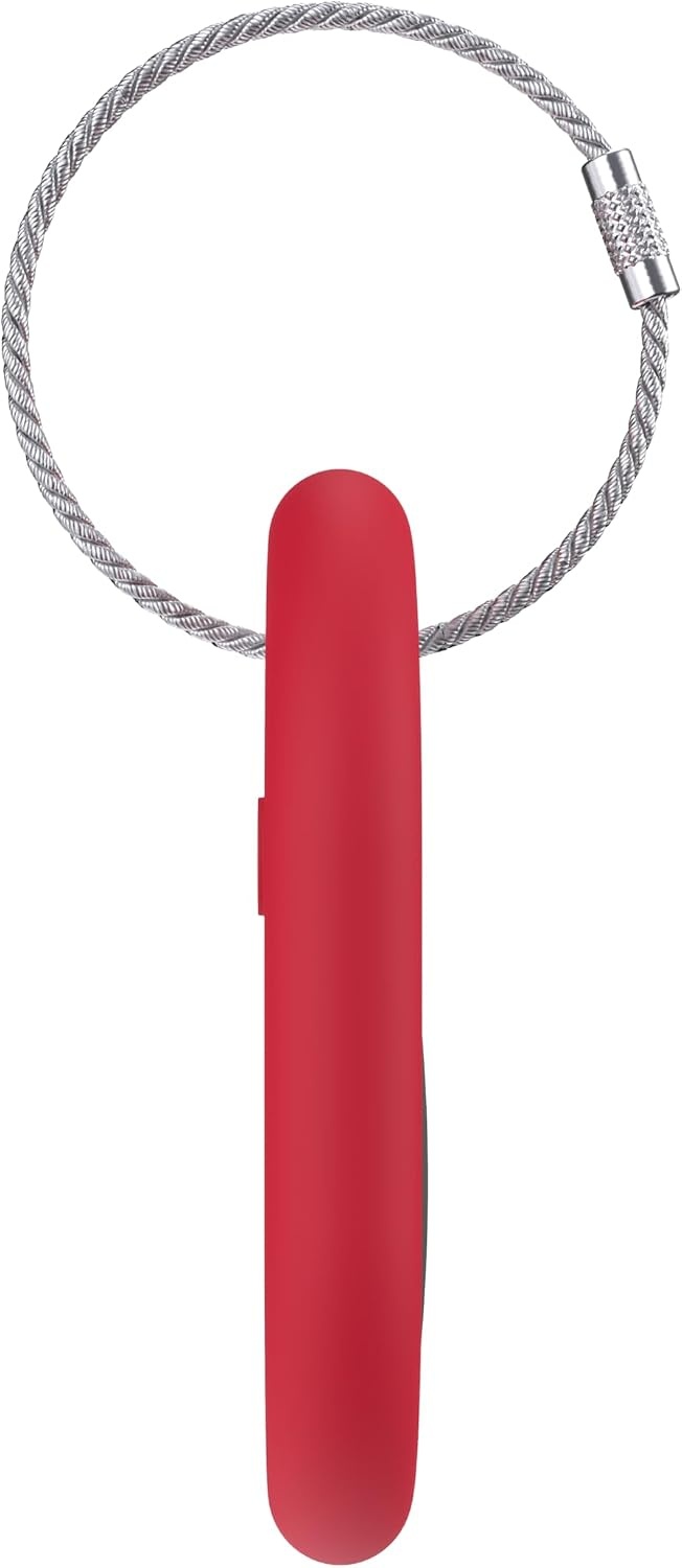 image:imageSpeck Products Presidio SiliRing AirTag Holder Unreal RedWhite