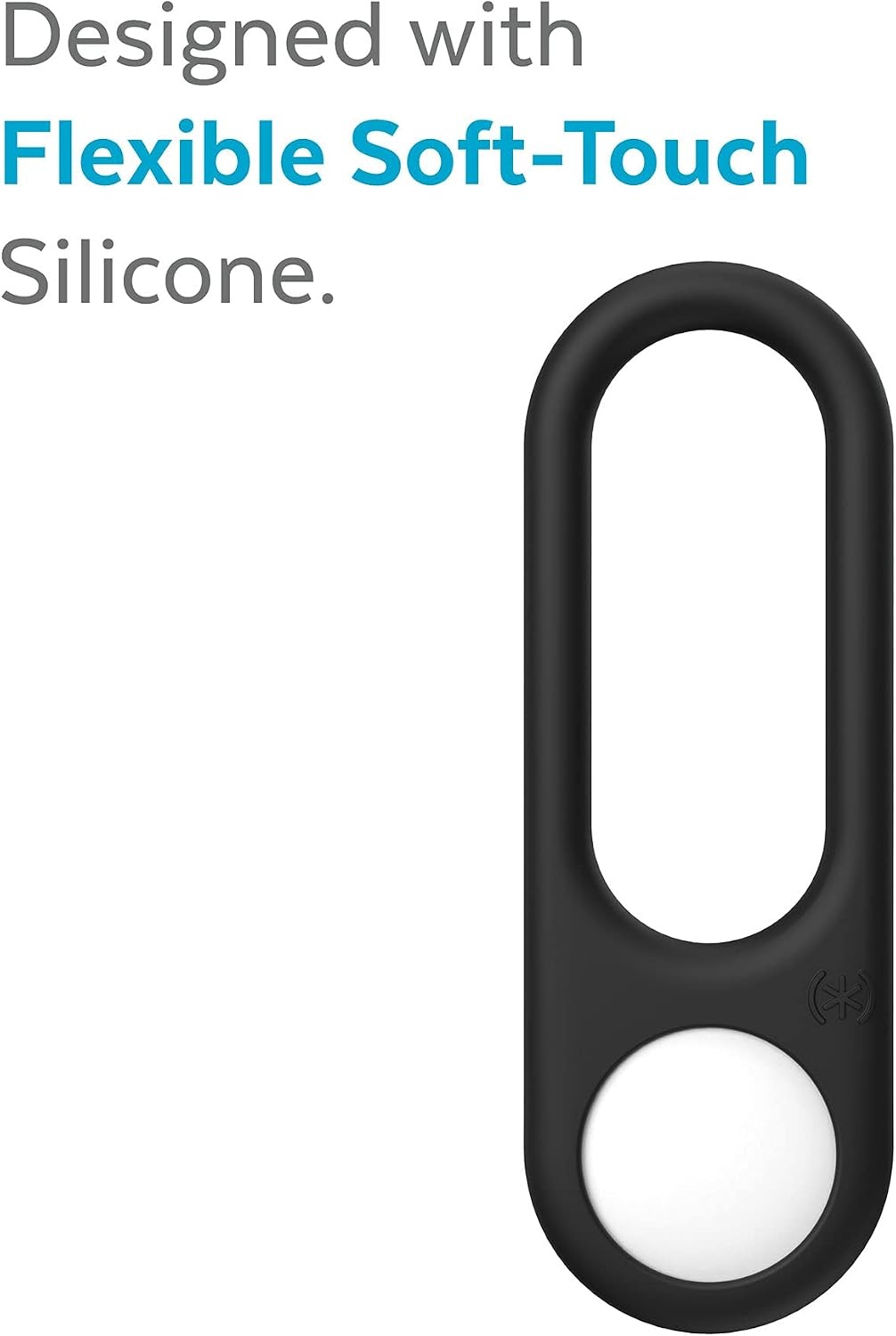 image:imageSpeck Products Presidio Sililoop AirTag Holder BlackBlack