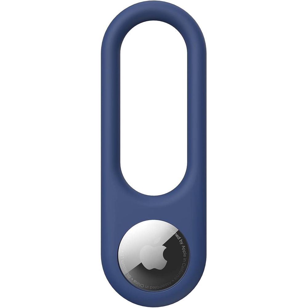 image:imageSpeck Products Presidio Sililoop AirTag Holder BlackCoastal Blue