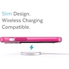 image:imageSpeck Clear iPhone 13 Pro Max Case  Slim Drop Protection  for iPhone 13 Pro Max amp iPhone 12 Pro Max  Scratch Resistant AntiYellowing AntiFade 67 Inch Phone Case  GemShell Pink TintChiffonPink TintNeon Berry