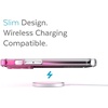image:imageSpeck Clear iPhone 13 Pro Max Case  Slim Drop Protection  for iPhone 13 Pro Max amp iPhone 12 Pro Max  Scratch Resistant AntiYellowing AntiFade 67 Inch Phone Case  GemShell Pink TintChiffonFuschia FadeClear