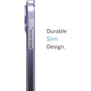 image:imageSpeck Clear iPhone 14 Pro Max Case  Slim Built for MagSafe Scratch Resistant amp Drop Protection Clear Phone Case  AntiYellowing  67 iPhone 14 Pro Max Case  Amethyst Purple GemShellAmethyst PurpleClear