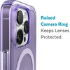 image:imageSpeck Clear iPhone 14 Pro Max Case  Slim Built for MagSafe Scratch Resistant amp Drop Protection Clear Phone Case  AntiYellowing  67 iPhone 14 Pro Max Case  Amethyst Purple GemShellAmethyst PurpleClear