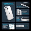 image:imageSpeck Clear iPhone 14 amp iPhone 13 Case  Drop Protection Scratch Resistant amp AntiYellowing Dual Layer Case for iPhone 14 amp iPhone 13 Case for 61 inch Model  GemShellClearClear