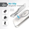 image:imageSpeck Clear iPhone 15 Plus Case  ClickLock NoSlip Interlock Built for MagSafe Drop Protection  for iPhone 15 Plus amp iPhone 14 Plus  AntiYellowing 67 Inch Phone Case  Presidio ClearChrome
