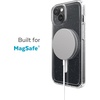 image:imageSpeck Clear iPhone 15 Plus amp 14 Plus Case  Slim Built for MagSafe Scratch Resistant amp Drop Protection Clear Phone Case  AntiYellowing  67 iPhone Case  Dual Layer  Platinum Glitter GemShellClearClear WPlatinum Glitter