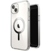 image:imageSpeck Clear iPhone 15 Plus amp 14 Plus Case  Slim Built for MagSafe Scratch Resistant amp Drop Protection Clear Phone Case  AntiYellowing  67 iPhone Case  Dual Layer  Platinum Glitter GemShellClearSilver