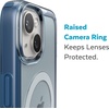 image:imageSpeck Clear iPhone 15 Plus amp 14 Plus Case  Slim Built for MagSafe Scratch Resistant amp Drop Protection Clear Phone Case  AntiYellowing  67 iPhone Case  Dual Layer  Platinum Glitter GemShellGlass NavyWinter Navy