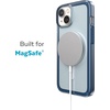 image:imageSpeck Clear iPhone 15 Plus amp 14 Plus Case  Slim Built for MagSafe Scratch Resistant amp Drop Protection Clear Phone Case  AntiYellowing  67 iPhone Case  Dual Layer  Platinum Glitter GemShellGlass NavyWinter Navy