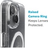 image:imageSpeck Clear iPhone 15 Plus amp 14 Plus Case  Slim Built for MagSafe Scratch Resistant amp Drop Protection Clear Phone Case  AntiYellowing  67 iPhone Case  Dual Layer  Platinum Glitter GemShellClearClear WPlatinum Glitter