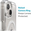 image:imageSpeck Clear iPhone 15 Plus amp 14 Plus Case  Slim Built for MagSafe Scratch Resistant amp Drop Protection Clear Phone Case  AntiYellowing  67 iPhone Case  Dual Layer  Platinum Glitter GemShellClearClear