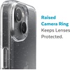 image:imageSpeck Clear iPhone 15 Plus amp 14 Plus Case Drop Protection Scratch Resistant Dual Layer Slim Phone Case for 67 Inch iPhones  AntiYellowing amp AntiFade Case  Amethyst Purple GemShellClearClear WPlatinum Glitter