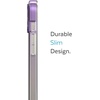 image:imageSpeck Clear iPhone 15 Plus amp 14 Plus Case Drop Protection Scratch Resistant Dual Layer Slim Phone Case for 67 Inch iPhones  AntiYellowing amp AntiFade Case  Amethyst Purple GemShellAmethyst Purple FadeClear