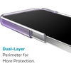 image:imageSpeck Clear iPhone 15 Plus amp 14 Plus Case Drop Protection Scratch Resistant Dual Layer Slim Phone Case for 67 Inch iPhones  AntiYellowing amp AntiFade Case  Amethyst Purple GemShellAmethyst Purple FadeClear
