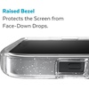 image:imageSpeck Clear iPhone 15 Plus amp 14 Plus Case Drop Protection Scratch Resistant Dual Layer Slim Phone Case for 67 Inch iPhones  AntiYellowing amp AntiFade Case  Amethyst Purple GemShellClearClear WPlatinum Glitter
