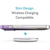 image:imageSpeck Clear iPhone 15 Plus amp 14 Plus Case Drop Protection Scratch Resistant Dual Layer Slim Phone Case for 67 Inch iPhones  AntiYellowing amp AntiFade Case  Amethyst Purple GemShellAmethyst Purple FadeClear