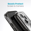 image:imageSpeck Clear iPhone 15 Pro Case  ClickLock NoSlip Interlock Built for MagSafe Drop Protection  Scratch Resistant AntiYellowing 61 Inch Phone Case  Presidio ClearFrosted BlackClearFrosted BlackBlackSlate Grey