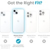 image:imageSpeck Clear iPhone 15 Pro Case  ClickLock NoSlip Interlock Built for MagSafe Drop Protection Grip  Scratch Resistant AntiYellowing 61 Inch Phone Case  Presidio Grip ClearChromeiPhone 15 Plus14 Plus